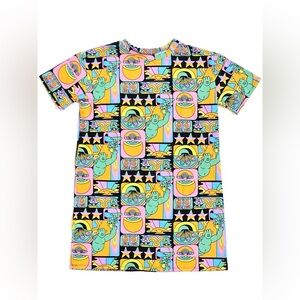 Nooworks Dreyfus tee mini dress XXXL 3XL Jersey EUC